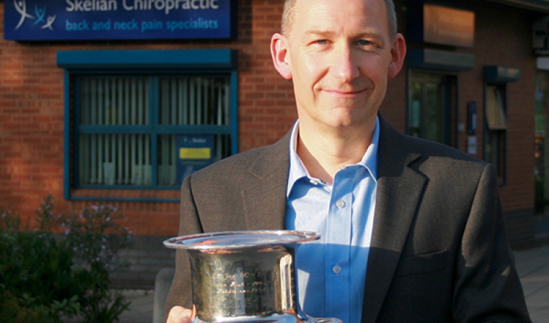 Stuart Semllie Chiropractor of the year 2016, Skelian Chiropractic Clinic